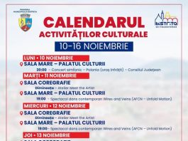 Bistrița găzduiește o săptămână de evenimente culturale